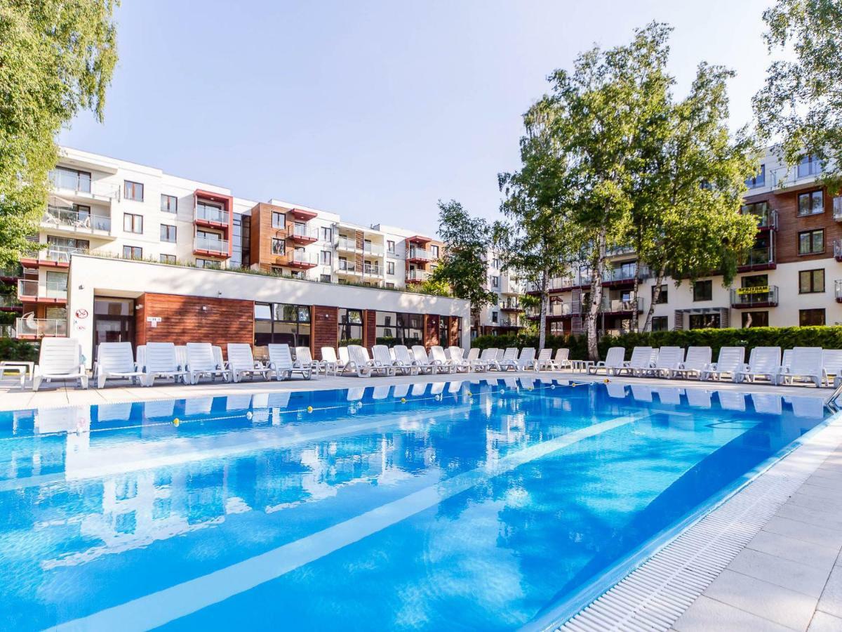 Apartament Pomaranczowy Z Basenem,Sauna-Blisko Morza. Kołobrzeg Kültér fotó
