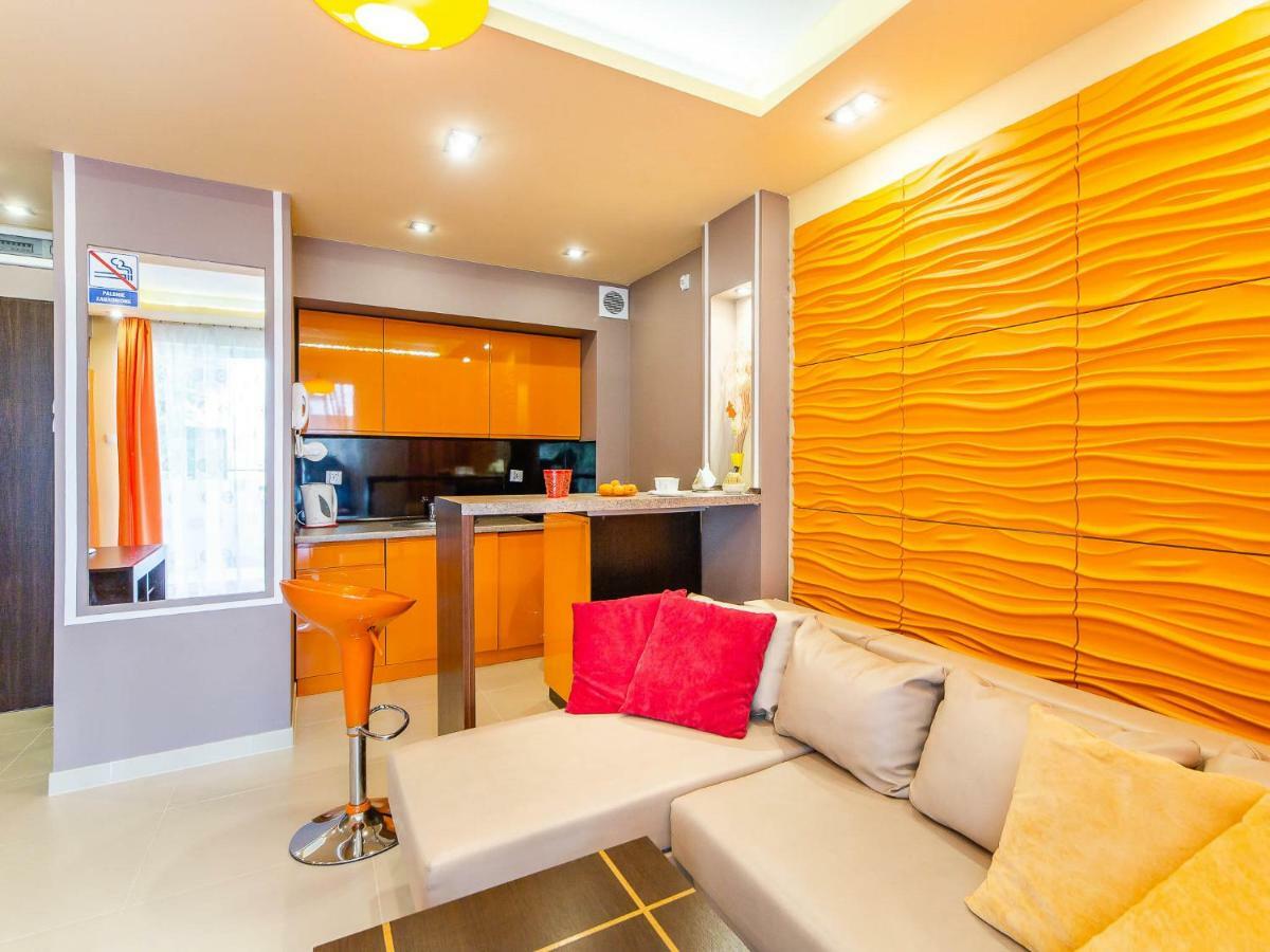 Apartament Pomaranczowy Z Basenem,Sauna-Blisko Morza. Kołobrzeg Kültér fotó