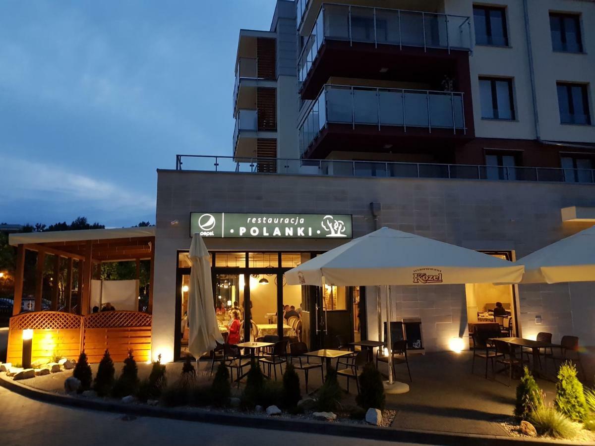 Apartament Pomaranczowy Z Basenem,Sauna-Blisko Morza. Kołobrzeg Kültér fotó